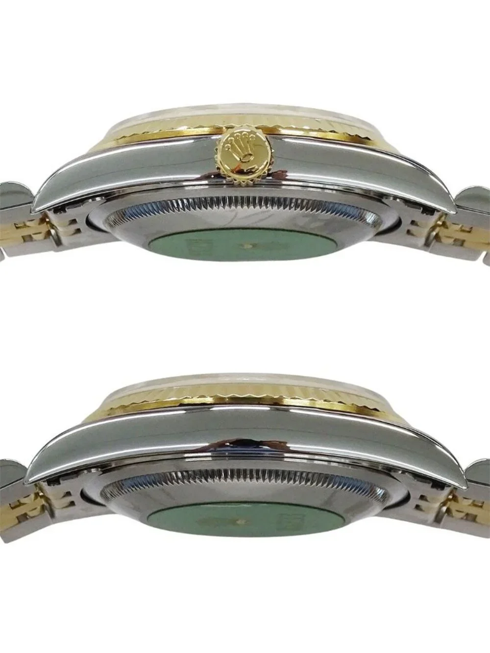 Rolex Datejust T Watch Automatic Winding at Stainless Steel Gold YG Combination